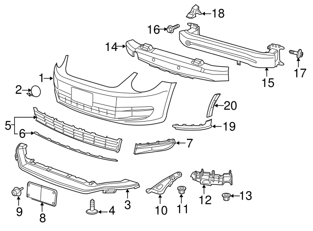 Impact Bar Bolt N-905-818-04 - View 57