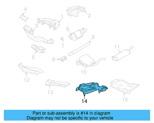 Heat Shield 1H0-803-308-B - View 4