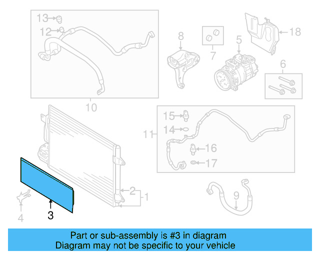 Outer Grille 5C5-854-662-G-ZLL - View 2