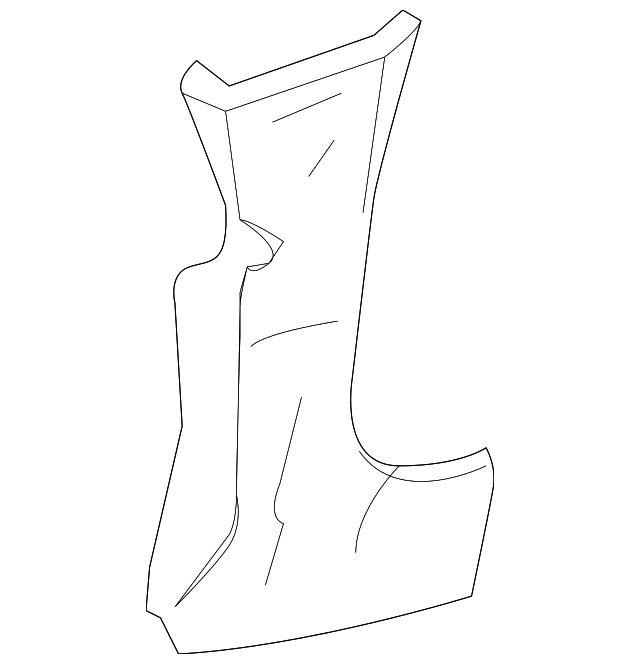 Hinge Reinforced 1C0-809-621-A - View 2