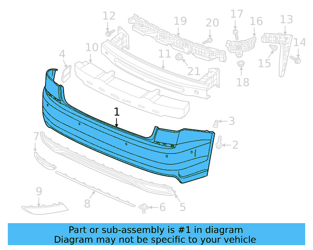 Cover (Unpainted) 561807421lgru - View 3