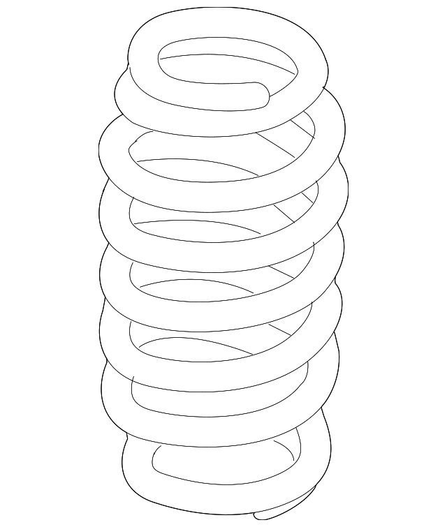 Coil Spring 1K0-511-115-CA