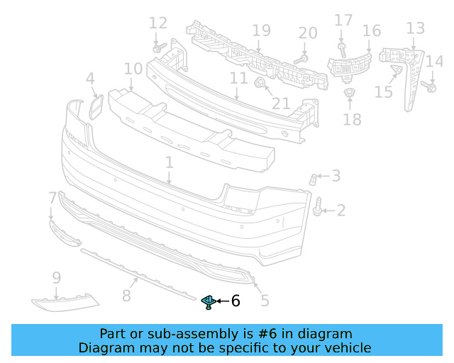 Spoiler Rivet WHT-005-263 - View 32