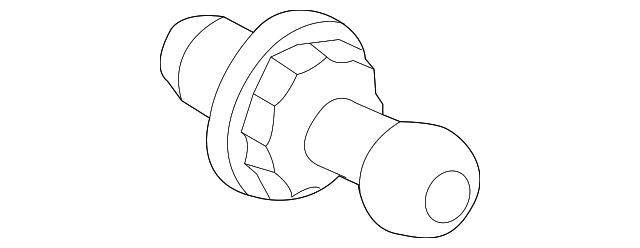 Support Cylinder Ball Stud 6X0-827-439-C - View 2