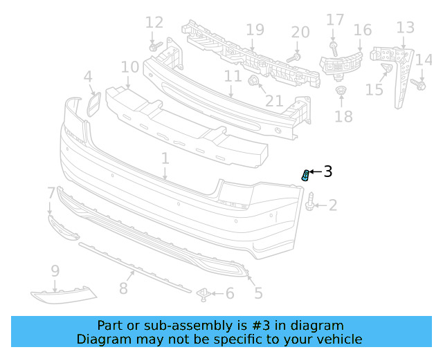 Fender Liner Nut WHT-004-694 - View 29