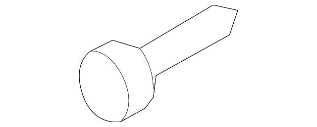 Headlamp Assembly Screw N-910-427-01 - View 2