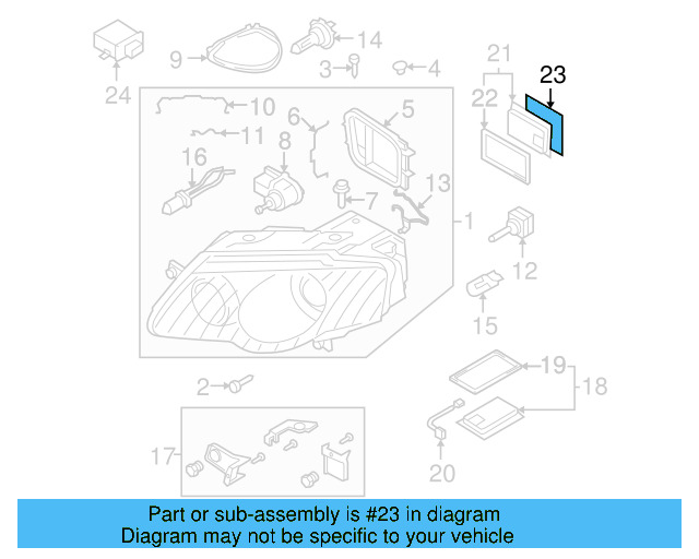 Power Regulator Retainer Plate 3C0-941-405 - View 3