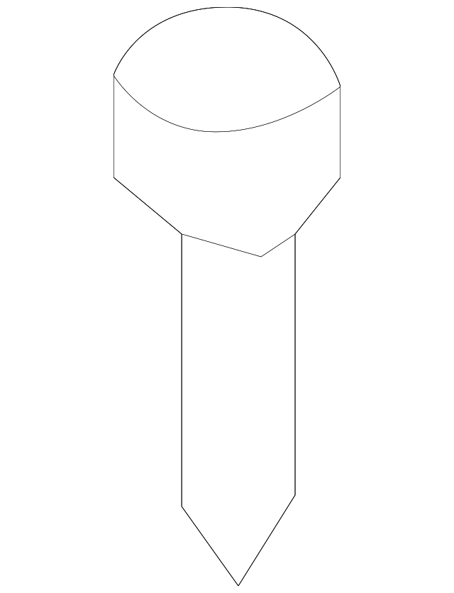 Headlamp Assembly Screw N-911-080-01 - View 10