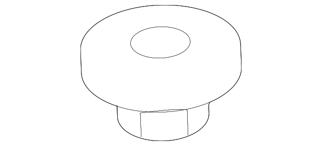 Shock Mount Nut N-104-355-06