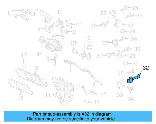 Door Check 5NA-837-249-A - View 3