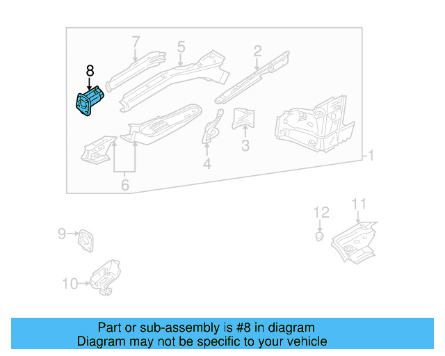Front Section 8D0-803-104-A - View 5