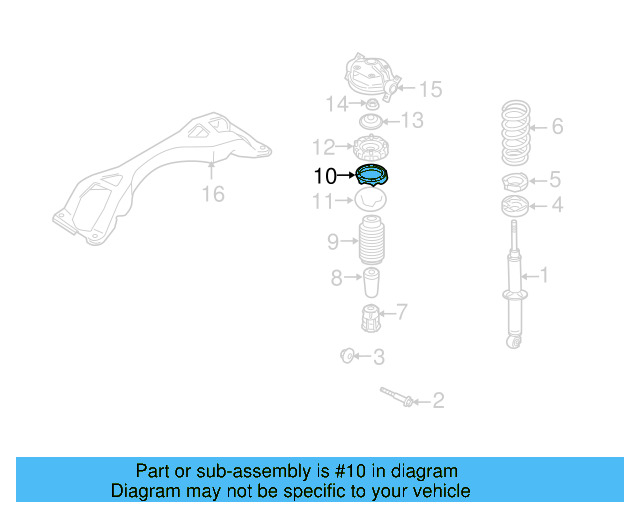 Upper Seat 7L0-411-177 - View 3