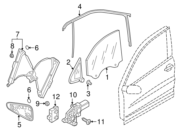 Window Motor 5Q4-959-802-B - View 12