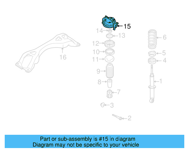 Mount Bracket 7L0-512-301-C - View 3