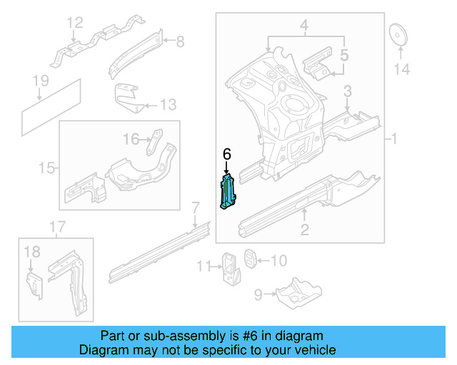 Support Bracket 7P0-805-669 - View 9