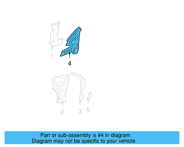 Upper Pillar Reinforced 1C0-809-623-D - View 10