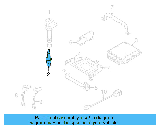 Spark Plug 101-905-622-A - View 5