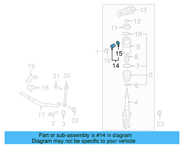 Suspension Solenoid 7L6-998-753 - View 6