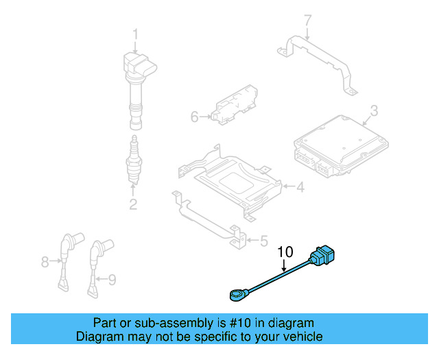 Knock Sensor 030-905-377-D - View 20