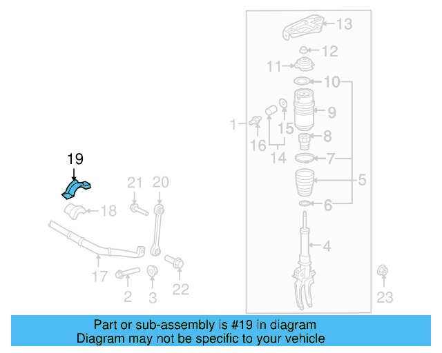 Bracket 7L0-411-063-B - View 7