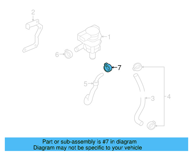 Radiator Coolant Hose 3C0-121-049-J - View 14