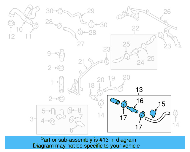 Hose Assembly 3C0-121-086-M - View 3
