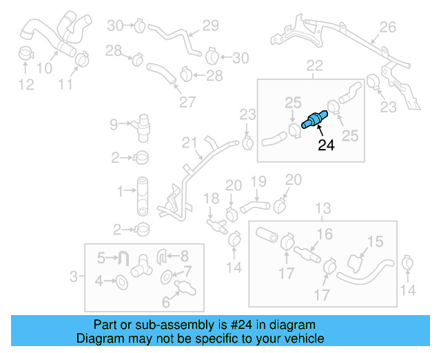 Check Valve 1J0-122-351 - View 10