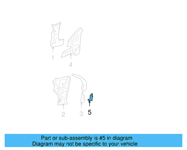 Hinge Reinforced 1C0-809-621-A - View 10