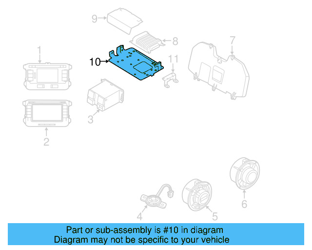 Bracket 1K0-035-883-E - View 17