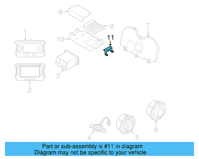 Bracket 1K0-035-883-E - View 14