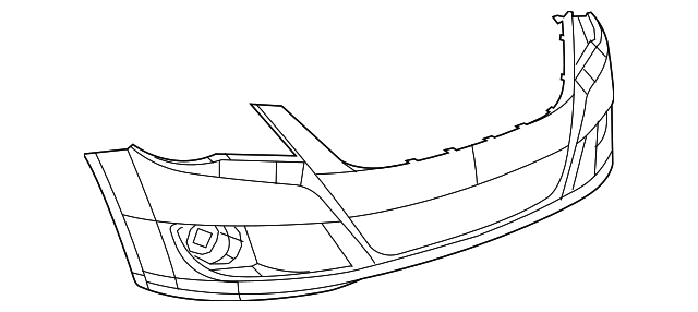 Bumper Cover (Unpainted) 7b0807217gru