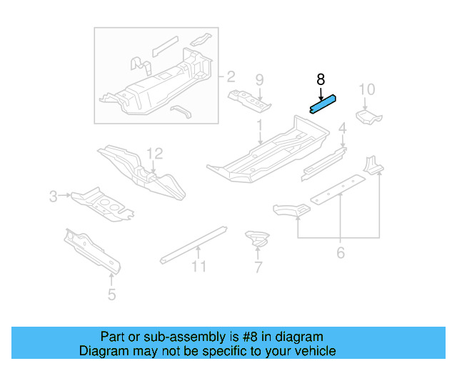 Corner Reinforced 1J0-803-079-B - View 8
