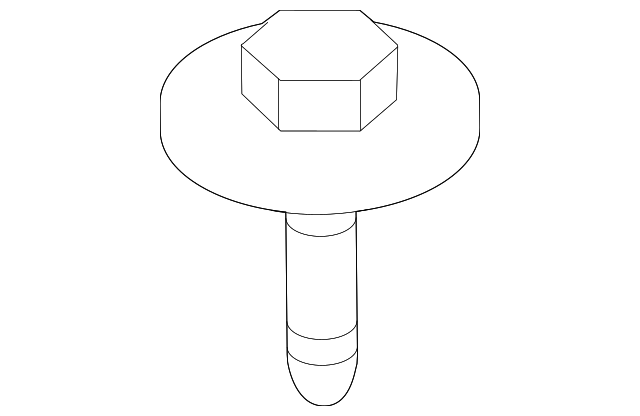 Bumper Cover Pin 7B0-807-925