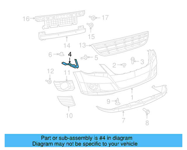 Side Support 7B0-807-723 - View 3