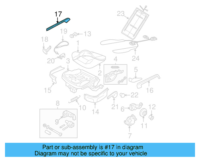 Channel Cover 1J0-881-347-D-71N - View 5