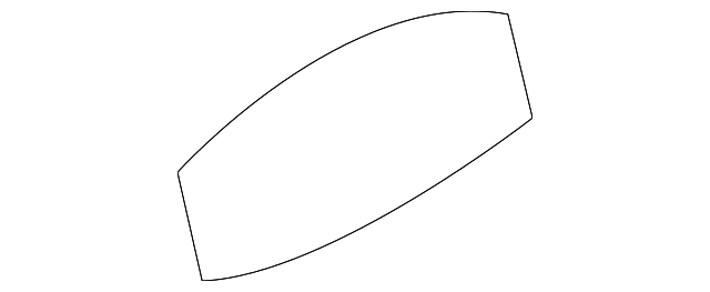 Upper Center Pillar Trim Trim Plate 1K8-853-437-95T - View 2