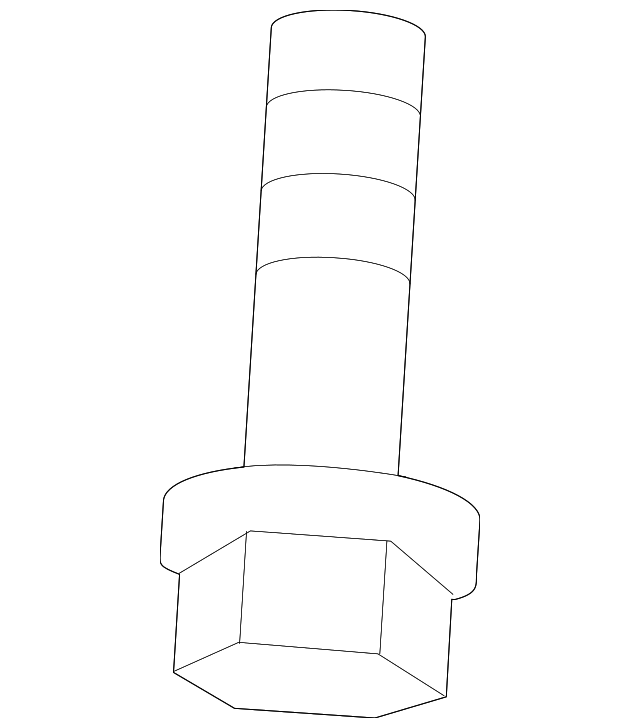 Bumper Bracket Bolt WHT-004-468