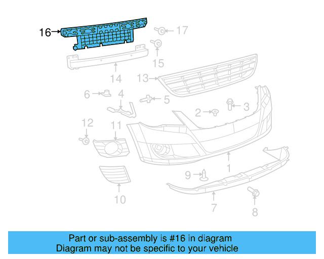 Absorber 7B0-807-109 - View 2