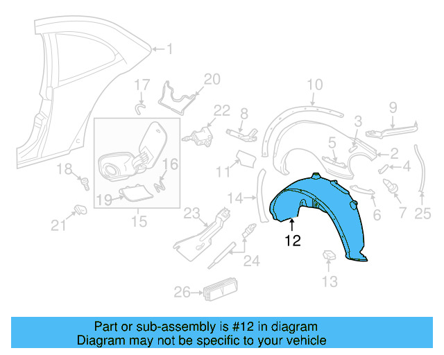 Fender Liner 1C0-810-972-F