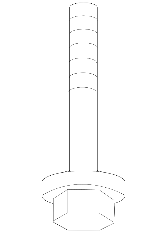 Engine Cradle Mount Bolt N-105-580-02 - View 69
