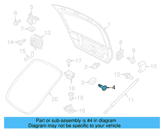 Stop Bolt N-103-389-03 - View 4
