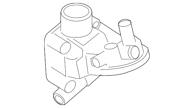 Engine Oil Cooler Bracket 06A-115-405-BS - View 3