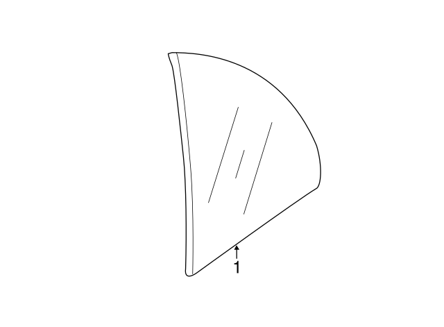 Quarter Glass 5C5-845-041-P - View 4