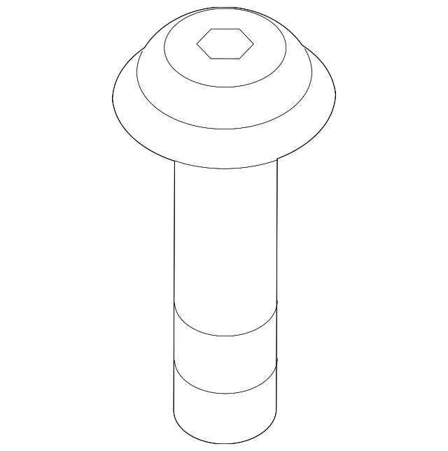 Scuff Plate Bolt N-909-059-02 - View 3