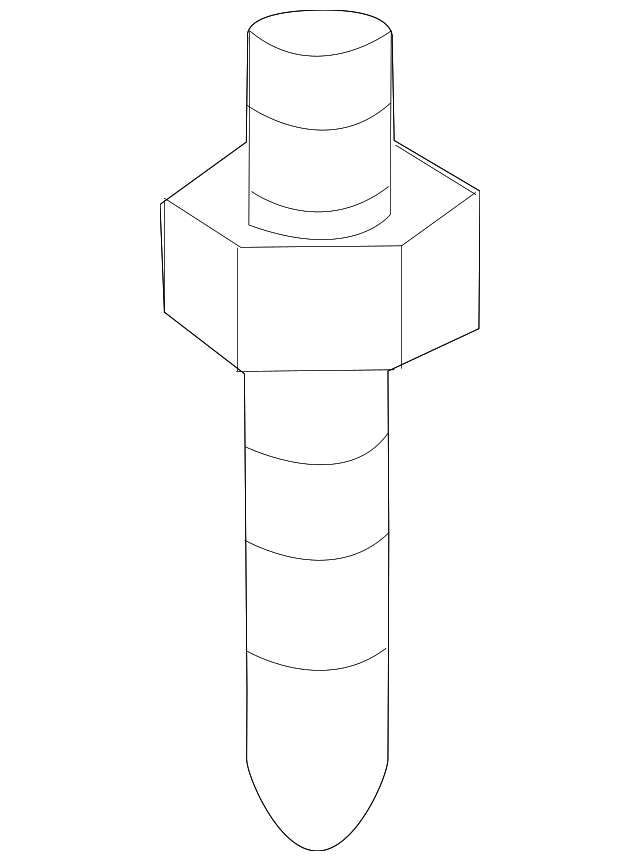 Motor Mount Stud N-910-296-02 - View 95