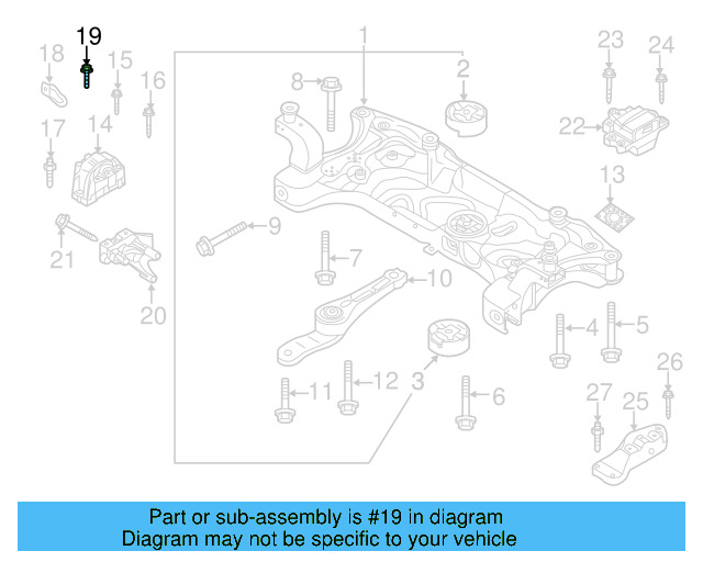 Motor Mount Stud N-910-296-02 - View 127