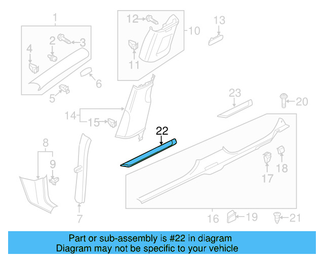 Front Sill Plate 561-853-537-B-NA3