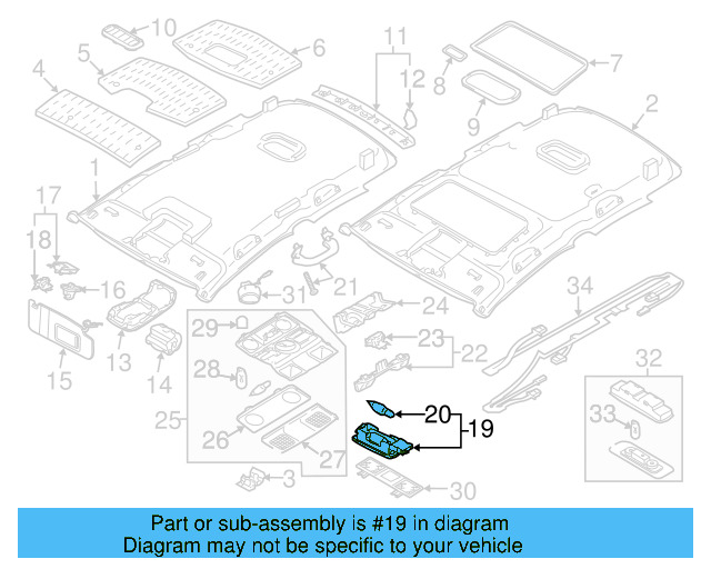 Visor Lamp 1K0-947-109-82V - View 17