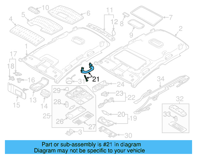 Grip Handle 1K0-857-607-M-82V - View 27