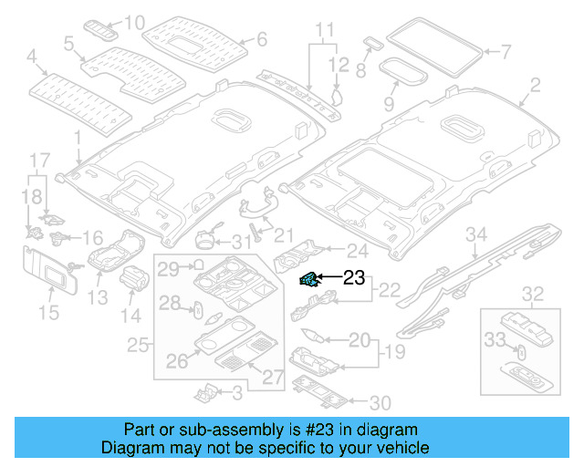 Mount Bracket Clip 5N0-867-633-A - View 8